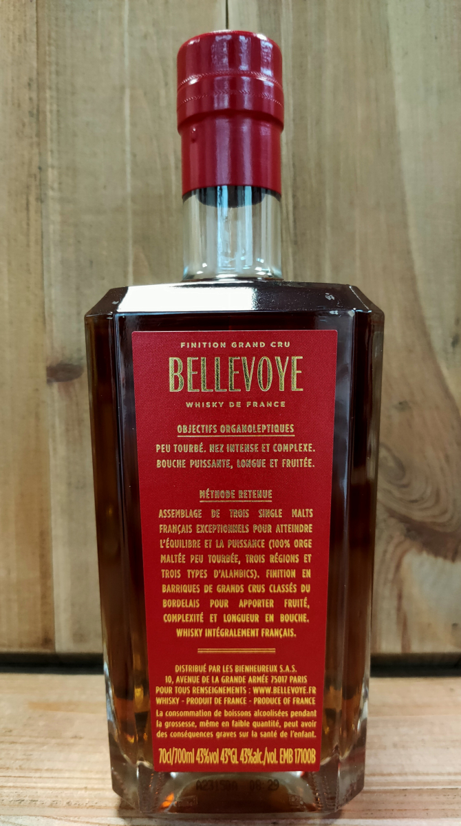 Whisky - Bellevoye - Finition grand cru