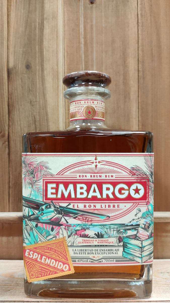 Embargo - Rhum d'Assemblage - Confidences des Vignobles